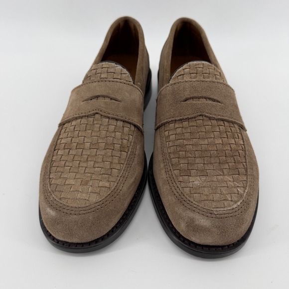 Sebago X Todd Snyder Woven Ryan tan Suede Loafers Men\'s 8.5 Brown Todd Snyder main image 8